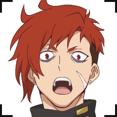 正面顔