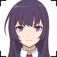 正面顔